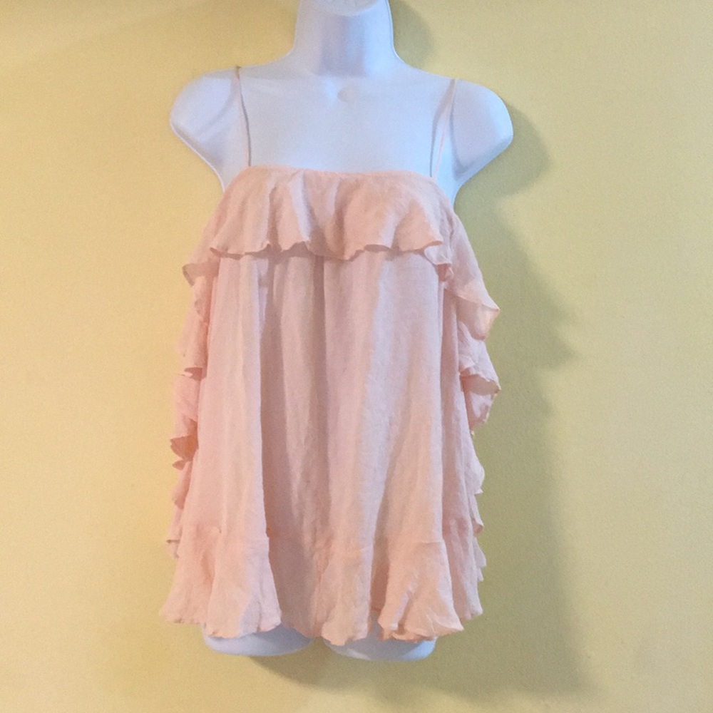 Intimately FREE PEOPLE Cascades Tank, Size XS